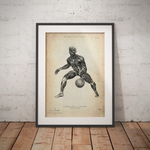 Basketball Anatomy Poster