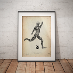 Soccer Anatomy Poster