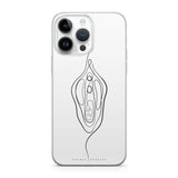 Vulva Minimalist - Phone Case