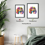 Lung Anatomy - Rainbow