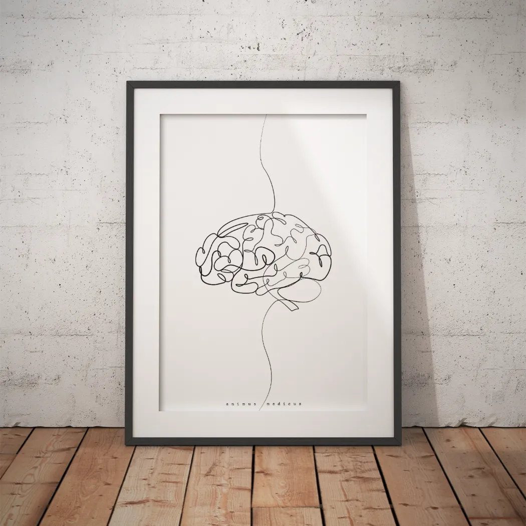 Brain Anatomy Minimalist
