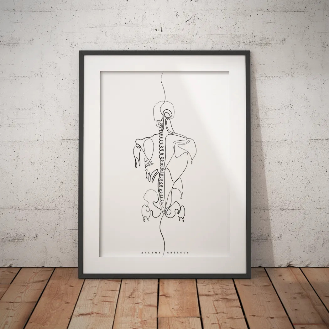 Back Anatomy Minimalist